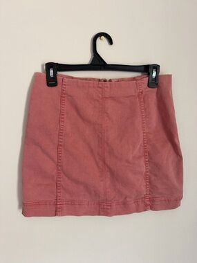 Jolt Rose Pink Mini Skirt